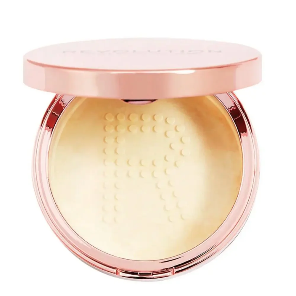 Makeup Revolution Conceal And Fix Loose Setting Finishing Powder - Light Yellow